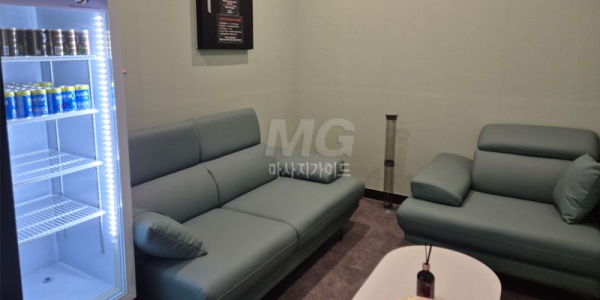 김포스웨디시마사지 추천 샵 크레파스의 쾌적하고 안락한 대기공간